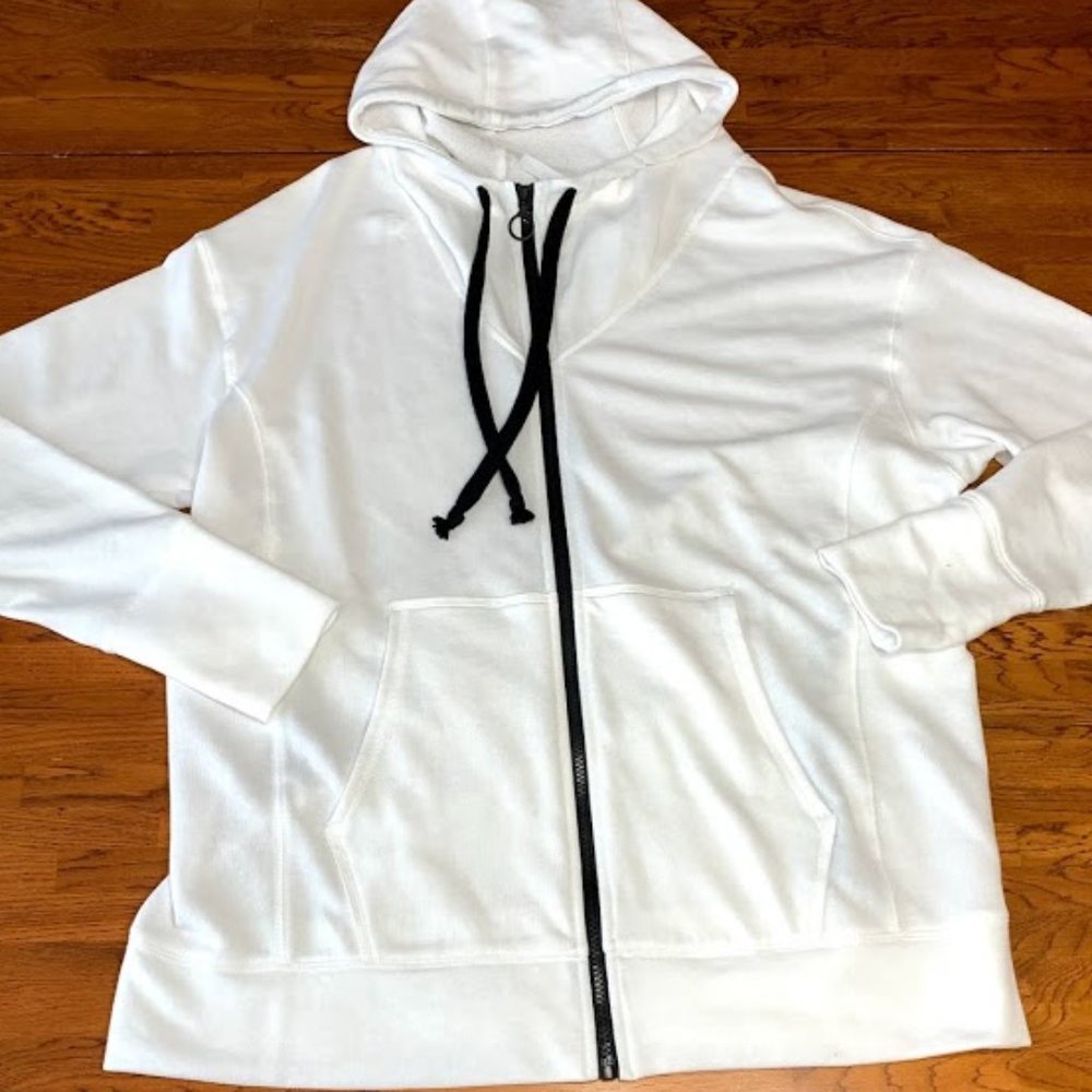 Fabletics Leah Hoodie - white - NWOT